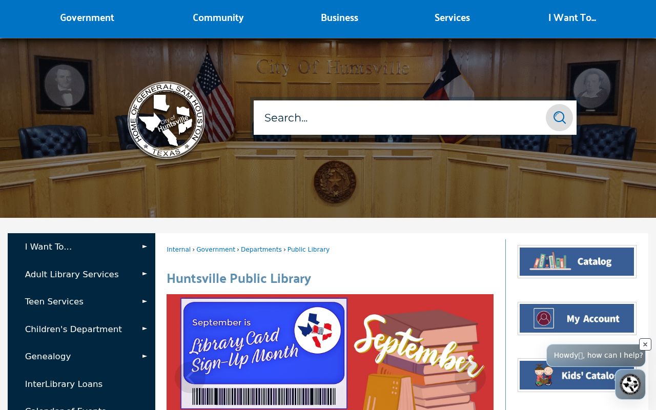 Huntsville city directory public library research access