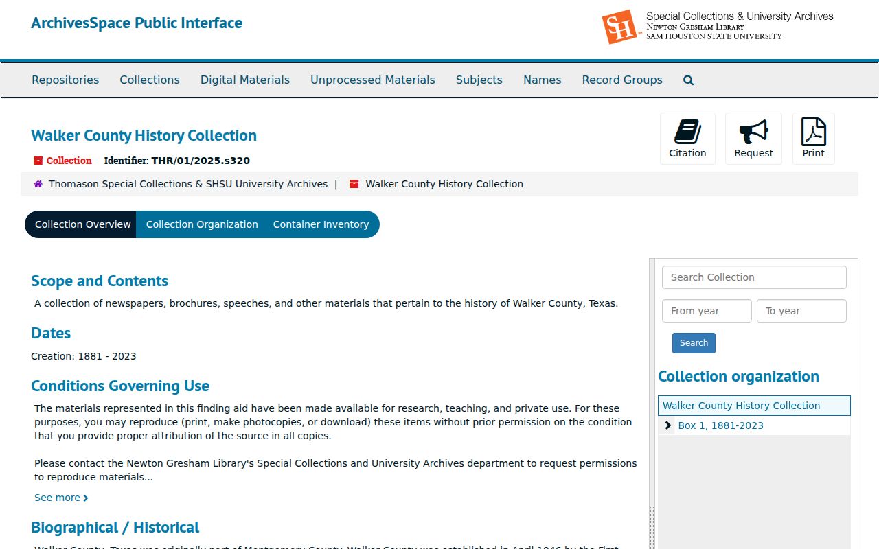 Huntsville city directory SHSU Walker County History Collection